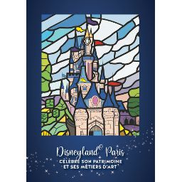 Première de couverture du livre Disneyland Paris célèbre son patrimoine et ses métiers d'art
