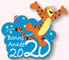Photo du pin's BONNE ANNÉE 2020