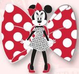 Photo du pin's DLP COLLECTION MINNIE POIS NOEUD